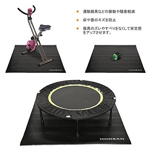 HONSAN トランポリンマット フロアマット トランポリン用フロアマット トレーニングマット 消音 120ｘ120cm 厚さ6mm｜taidaihonpo｜03