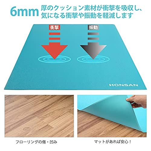 HONSAN トランポリンマット フロアマット トランポリン用フロアマット トレーニングマット 消音 120ｘ120cm 厚さ6mm｜taidaihonpo｜07