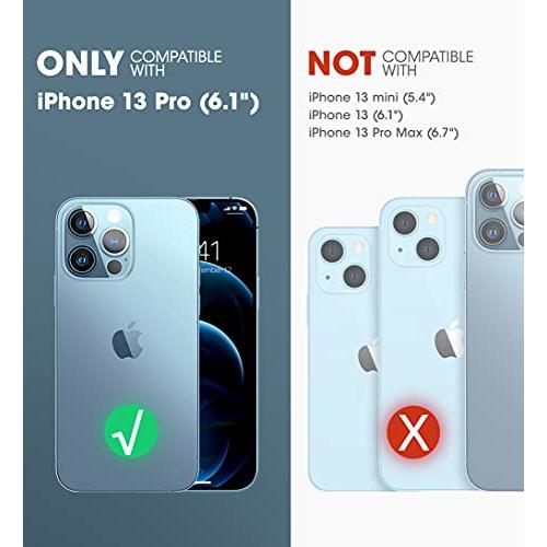 iPhone13Pro ケース 6.1インチ 2021 全面保護 米軍MIL規格取得 耐衝撃 薄型 保護フィルム付き レンズ保護 一体感｜taidaihonpo｜03