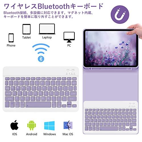 GOOJODOQ iPad Air 5 キーボード ケース 2022 第五世代  iPad Air4 キーボード カバー 2020/2022 iPad 10.9インチ専用キーボー?｜taidaihonpo｜08