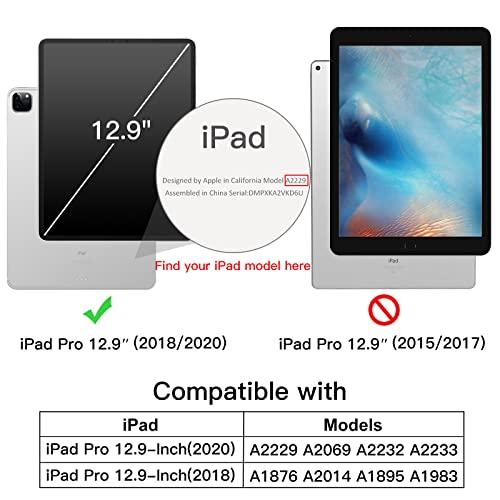 JEDirect iPad Pro 12.9 インチ ケース  2020/2018モデル 第4世代/第3世代  専用 保護ケース Pencilホルダー付き ペンシル 第｜taidaihonpo｜03