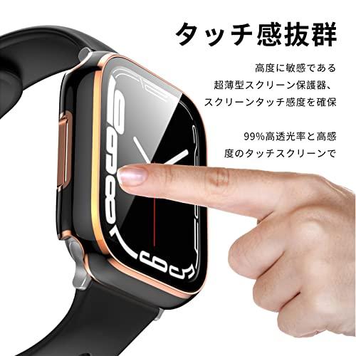 2枚 FAZHAN 対応 Apple Watch Series 8/Ultra/7/se2/se/6/5/4 アップルウォッチ8/Ultra/7/se2/se/6/5/4 ケース 49mm 45mm 44mm 41mm 40mm ?｜taidaihonpo｜05