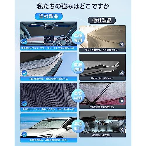 Volkswagen サンシェード 4枚セット 車用サンシェード 日よけ用品 フォルクスワーゲン」の人気商品