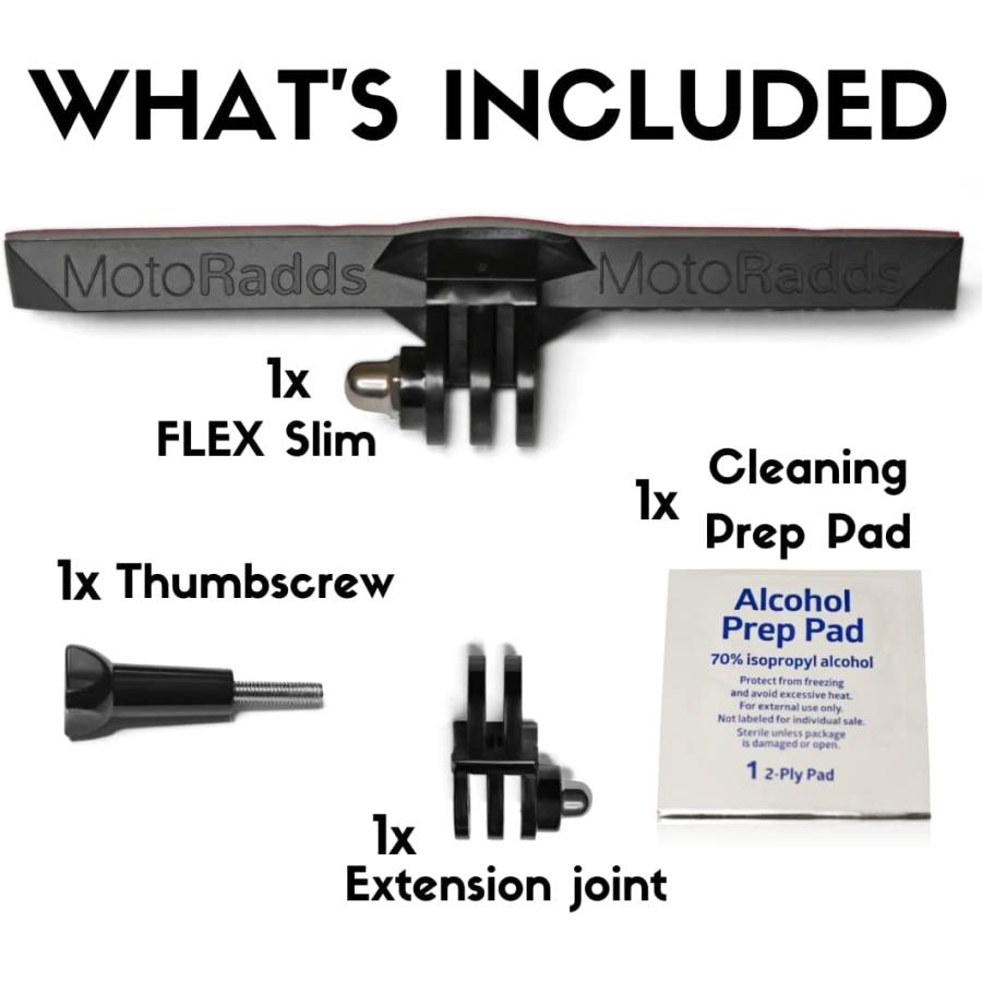 MotoRadds FLEX Slim　ヘルメット 顎マウント あらゆる形状にフィットGoPro 互換 アクセサリー【正規品】 |  | 06