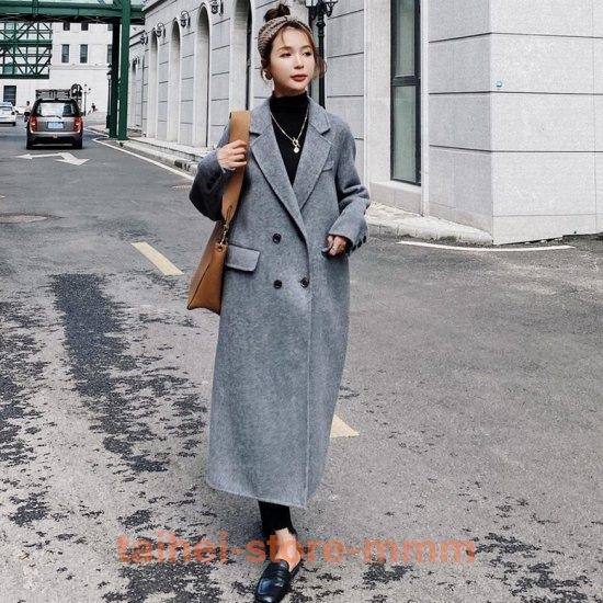 限定価格 美品 チェスターコート ロングコート グレー チェスターコート