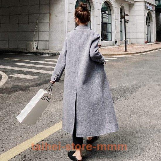 限定価格 美品 チェスターコート ロングコート グレー チェスターコート