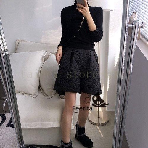 ベストセラー ショートパンツ レディース ファッション 代 30代 40代 50代 女性 カジュアル 秋 冬 キルティングパンツ ウエストゴム ハイウエスト 大人かわいい その他ボトムス パンツ サイズ M Www We Job Com