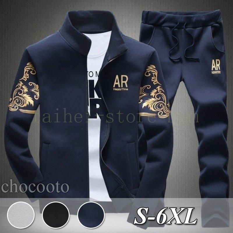 ジャージ メンズ セットアップ 春秋 おしゃれ スウェット 上下セット スリム パーカー 長袖 スポーツウェア 部屋着 スポーツ 大きいサイズ カジュアル30代 40代 高級素材使用ブランド