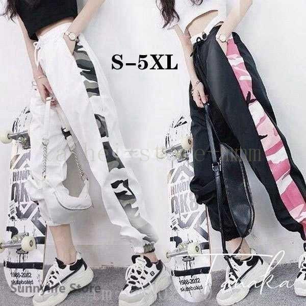 ジョガーパンツレディースジョグパンツウエストゴムロングパンツズボンスエットパンツスウェットパンツストレッチカジュアルおしゃれ 販売