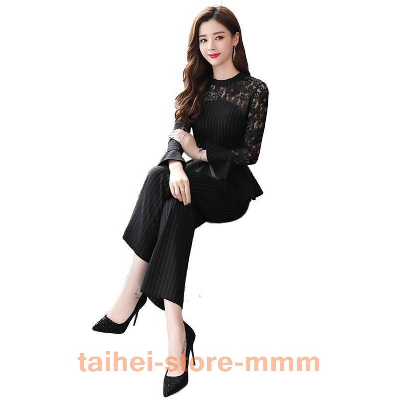パーティードレスパンツ結婚式のお呼ばれ30代パンツドレス袖あり大きいサイズレース黒かっこいいパンツドレス結婚式お呼ばれドレス代30代40代 Hei 5250fnmgz タイヘイストア 通販 Yahoo ショッピング