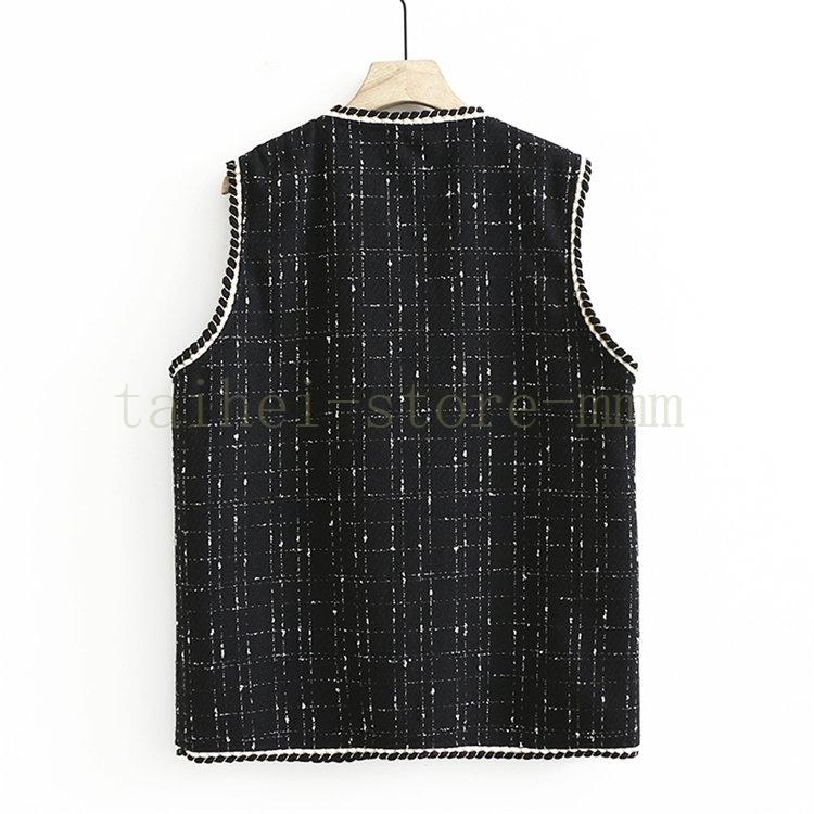 ツイードベストジャケット レディース 40代 大きいサイズ Vネック ジレベスト ツイードジャケット 春 秋 大人韓国風 通勤 卒業式 入学式 入園式 服装 母 30代 Hei 7659jmqup タイヘイストア 通販 Yahoo ショッピング