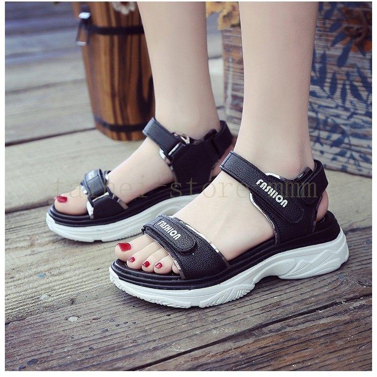 スポーツサンダル 厚底 レディース サンダル スポサン スニーカーサンダル 夏 歩きやすい 通気性 韓国風 カジュアル 歩きやすい 新作 Hei 8766coxdl タイヘイストア 通販 Yahoo ショッピング