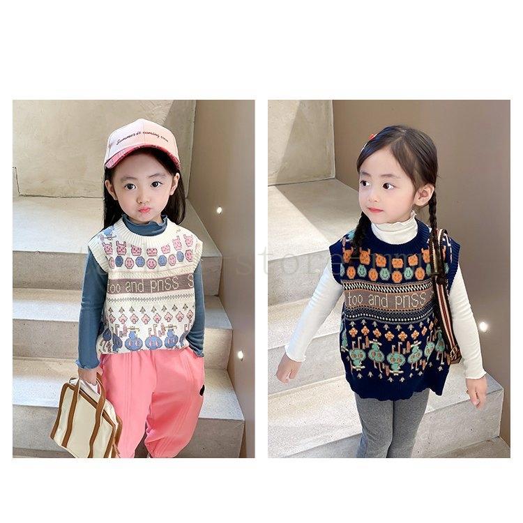 762円 大割引 ニットベスト キッズ 春秋 子ども服 ベビーベスト キャミベスト ベビー服 子供服 ナチュラル 男の子 女の子 ニット 重ね着 無地 シンプル カジュアル 送料無料 おしゃれ おでかけ