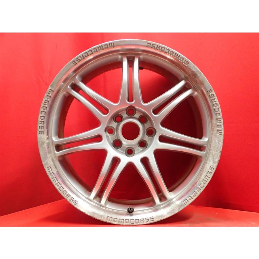 中古ホイール 2本セット MOMO コルセ ジアロッソ 1P 18x7.5J 4 中古ホイール 2本セット MOMO コルセ ジアロッソ 1P 18x7.5J 4