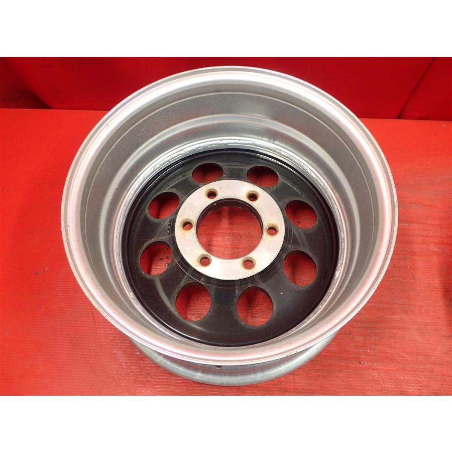 中古ホイール 2本セット 丸穴ディッシュタイプ 3P 17x8J 6/139.7 ja17