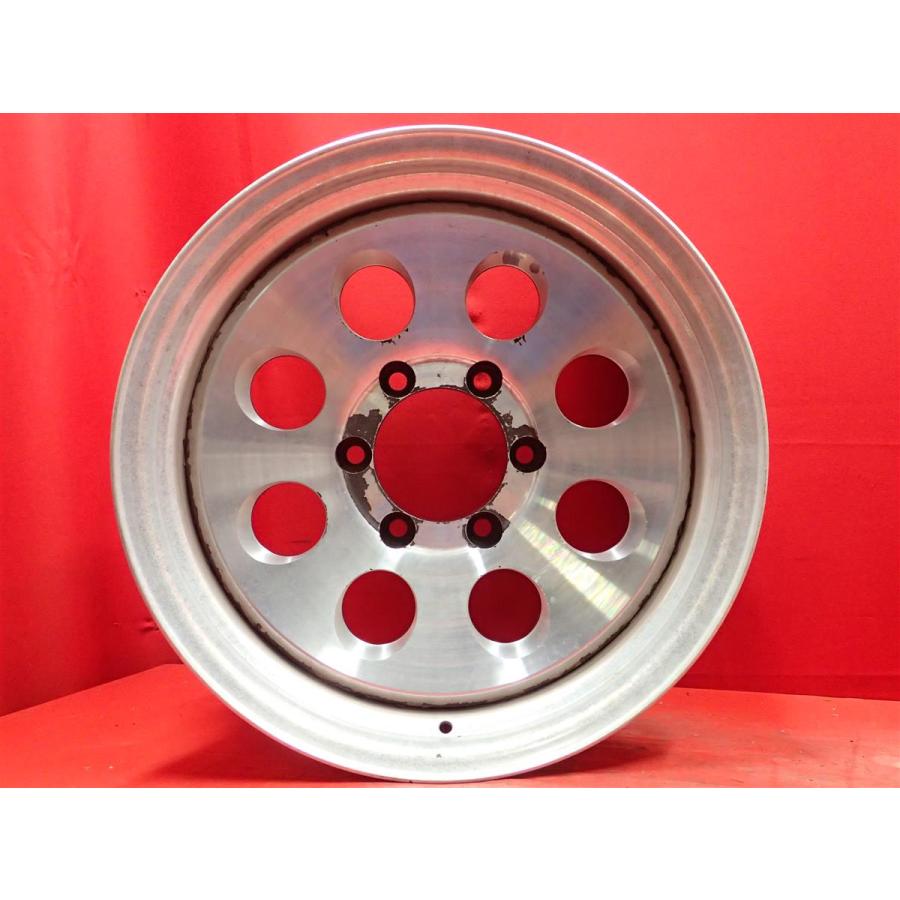 中古ホイール 2本セット 丸穴ディッシュタイプ 3P 17x8J 6/139.7 ja17