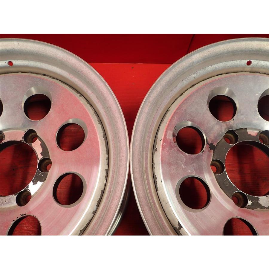 中古ホイール 2本セット 丸穴ディッシュタイプ 3P 17x8J 6/139.7 ja17