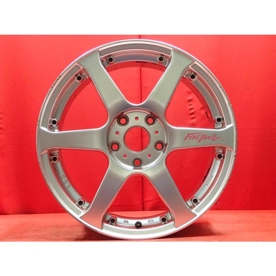 中古ホイール 単品1本 5ZIGEN(五次元) ファイヤーボール 5ZIGEN 17x7J 