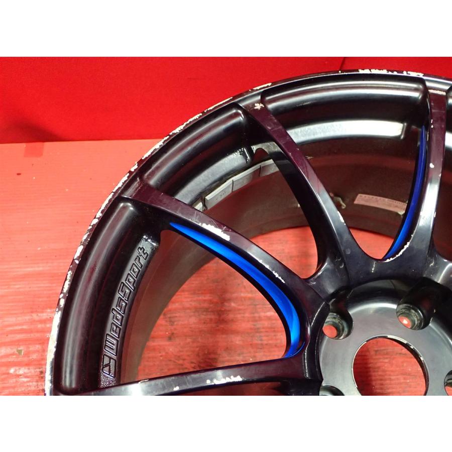 中古ホイール 単品1本 ウェッズスポーツ SA-55M(エスエーゴーゴーエム 