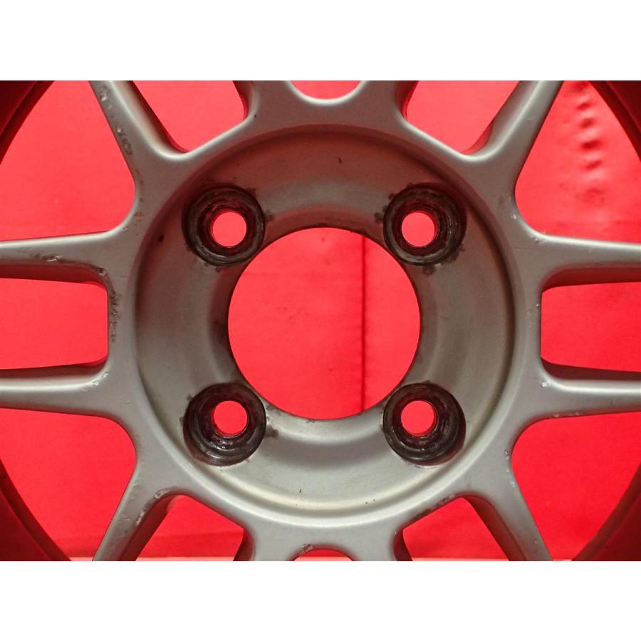 単品 中古ホイール 1本 トレーサー TRACER 7J 15インチ PCD100 4穴 +45 