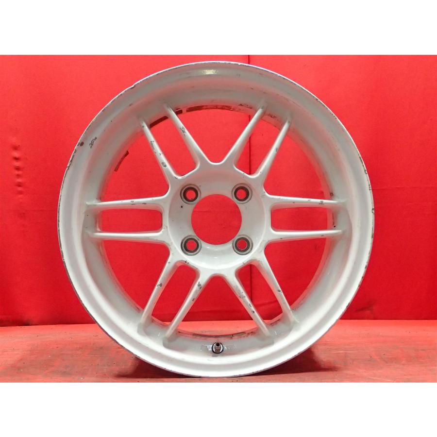 単品 中古ホイール 1本 トレーサー TRACER 7J 15インチ PCD100 4穴 +45 