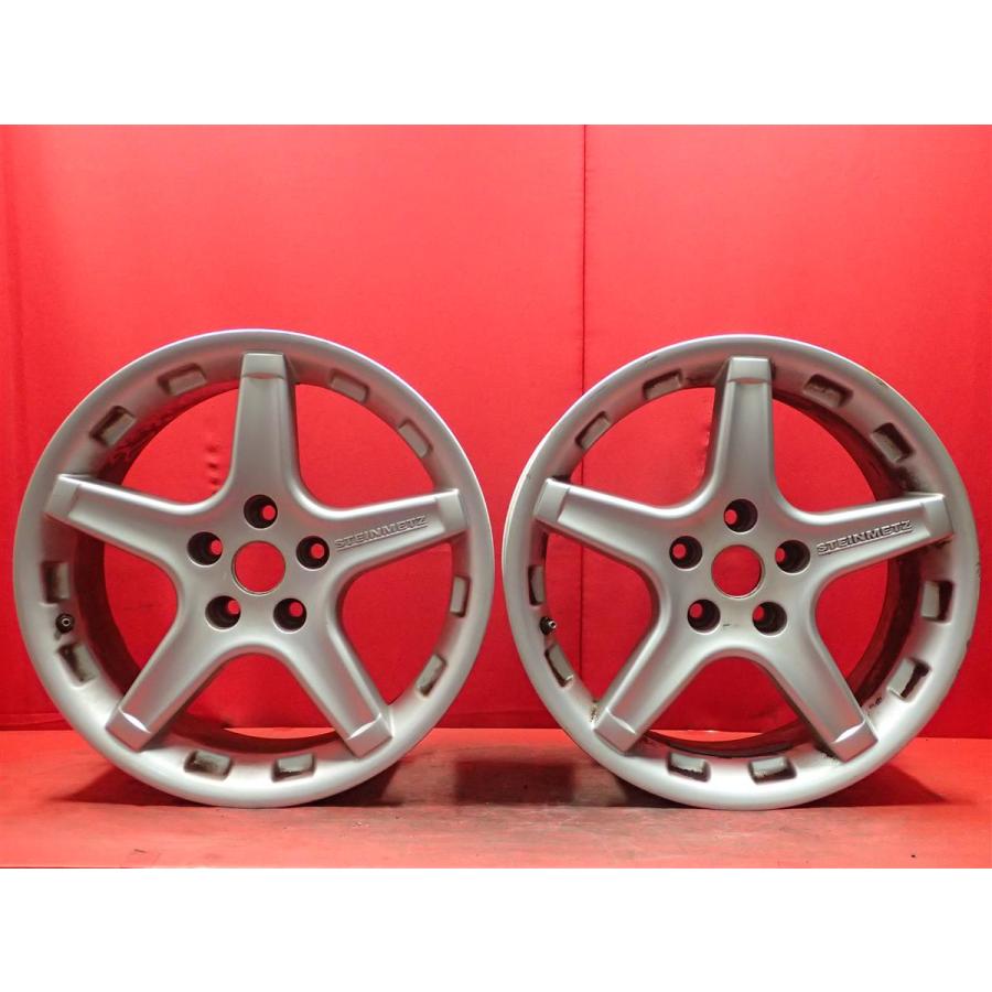 中古ホイール 2本セット シュタインメッツ - 17x8J 5/110 アルファ