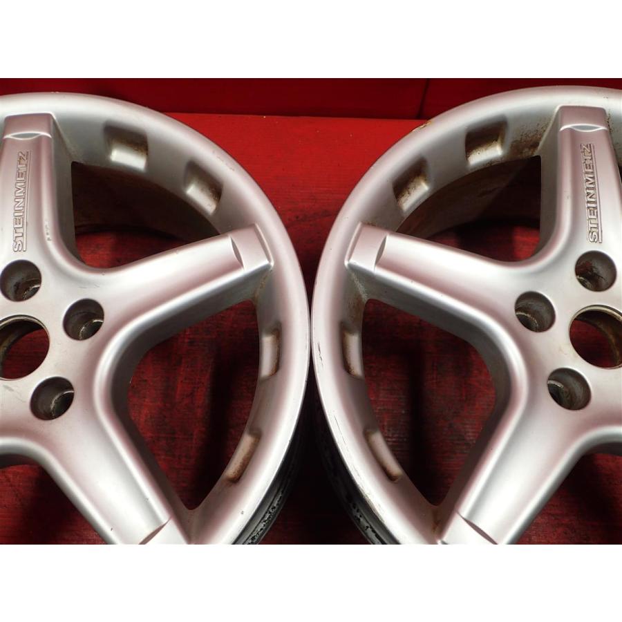 中古ホイール 2本セット シュタインメッツ - 17x8J 5/110 ja17 : 太平