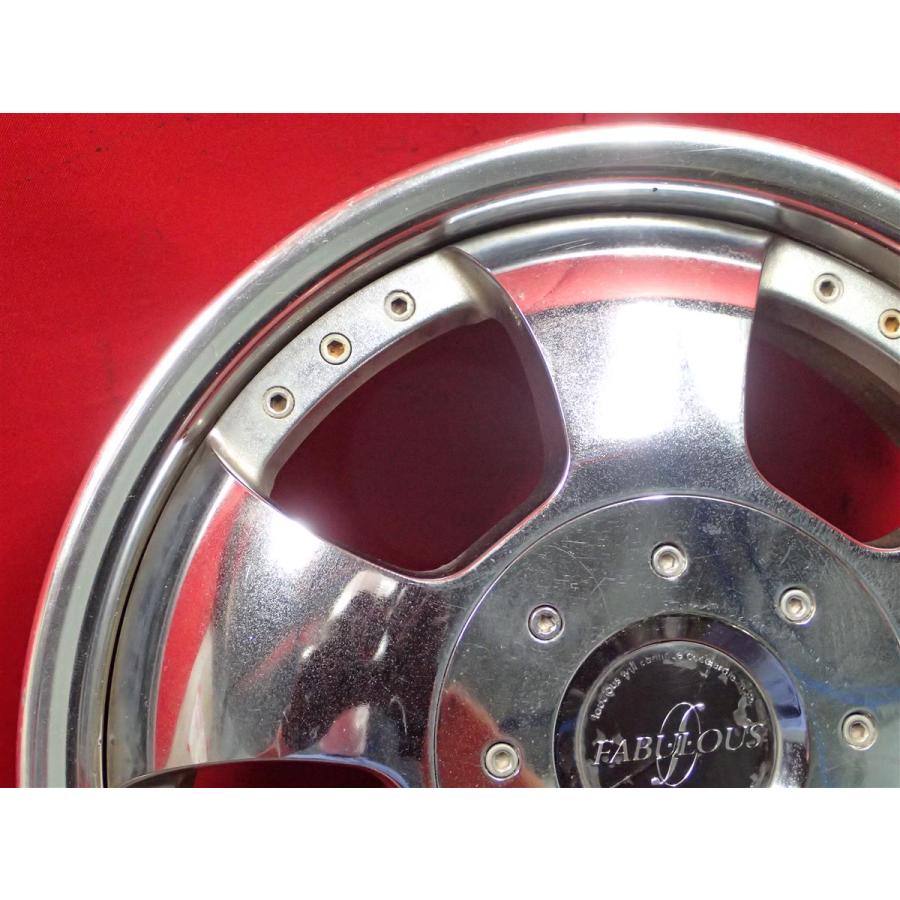 中古ホイール 単品1本 FABULOUS(ファブレス) プロファンド FABULOUS