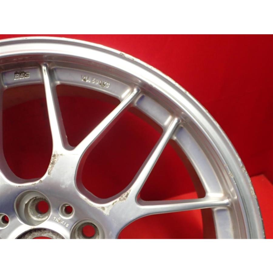 中古ホイール 単品1本 BBS RG-R 18x7.5J 5/108 XF Fペイス 605
