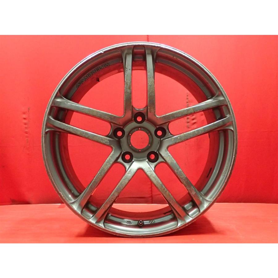 中古ホイール 単品1本 AVS モデルT5 18x8J 5/114.3 NSX ディグニティ