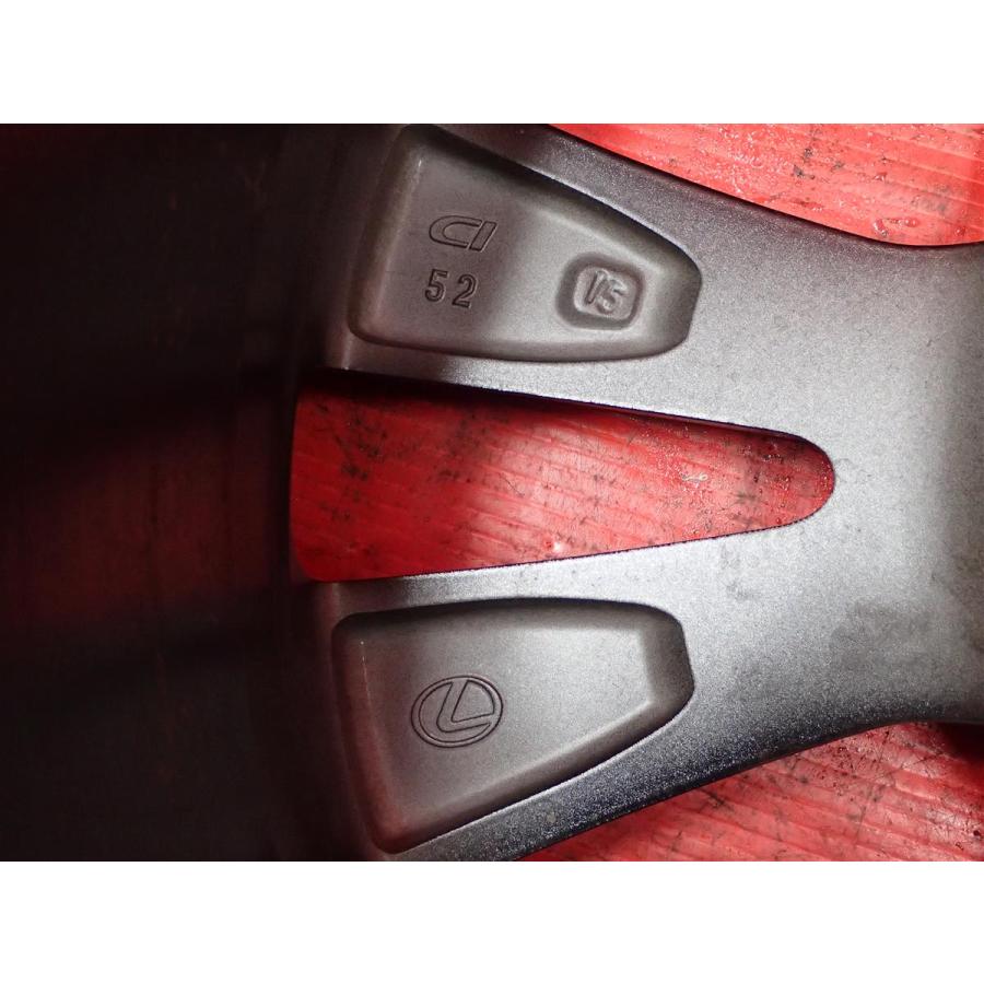 単品 純正 ホイール 1本 レクサス ES300h AXZH10 F SPORT純正 ☆ 8J-19