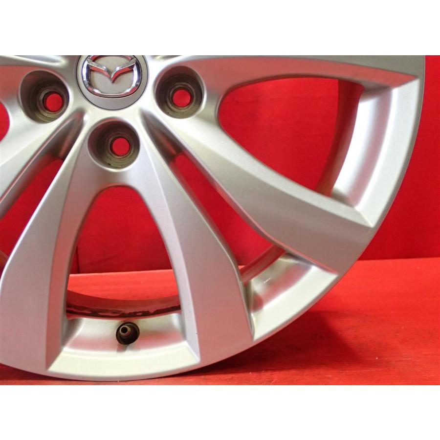 単品 純正 ホイール 1本 CX-7 ER3P 後期純正18inch ★ 7.5J-18 PCD114.3 5穴 +50 ハブ67 ★ 9965157580 ja18の画像