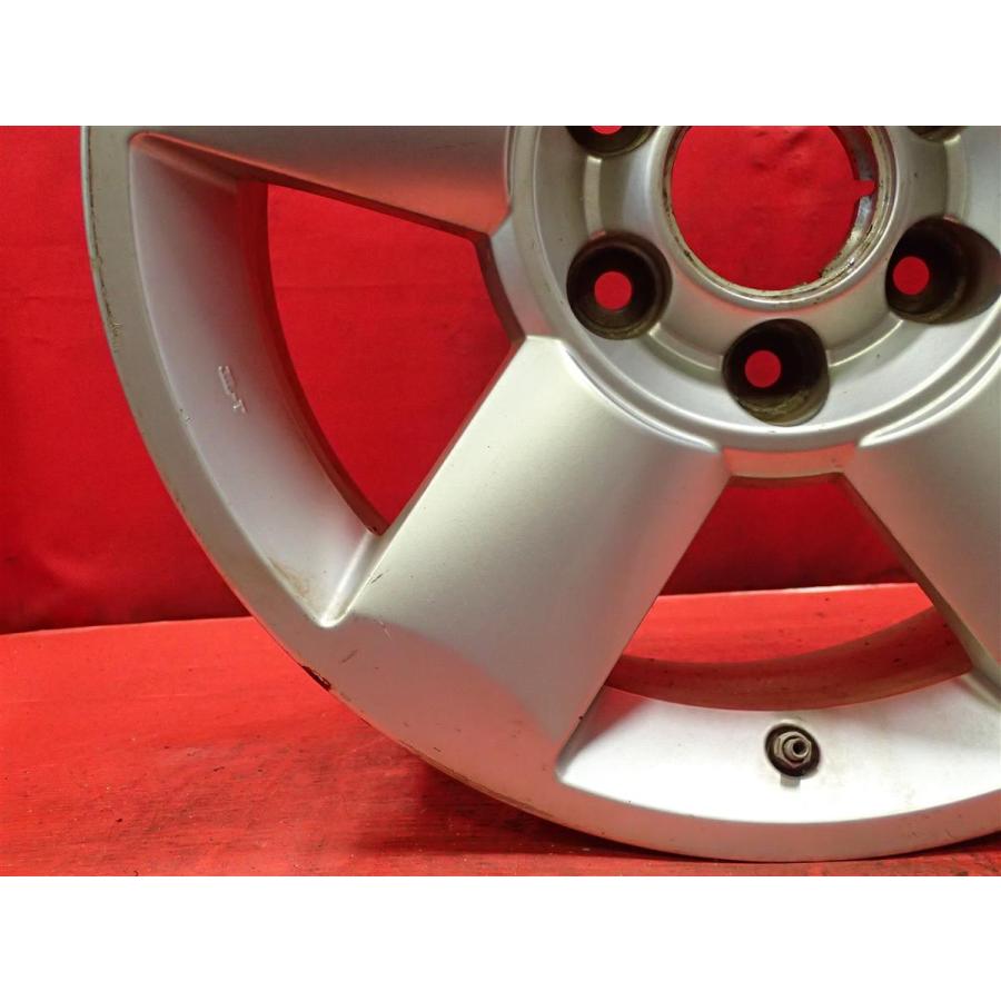 単品 純正 ホイール 1本 アルマーダ 純正5本スポーク ☆ 8J-18 PCD139