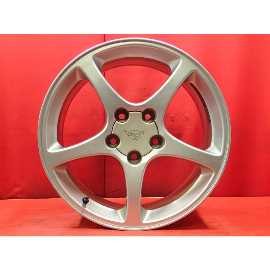 単品 純正 ホイール 1本 コルベット C5純正 5スポーク ☆ 9.5J-18