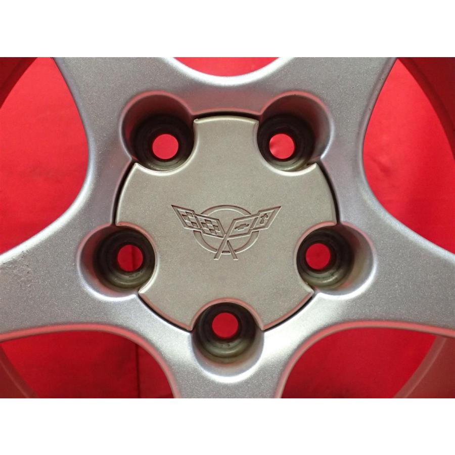 単品 純正 ホイール 1本 コルベット C5純正 5スポーク ☆ 9.5J-18