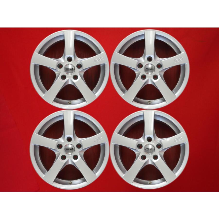 良品 4本セット】O・Z ヒドラ アルミホイール 中古品 16インチ 7.5J