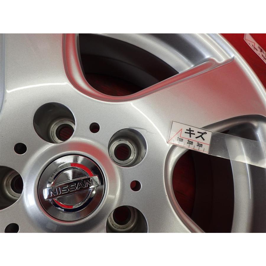 ニッサン 純正5本スポーク 中古品 アルミホイール 4本 6.5J 16インチ