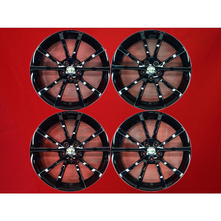 美品 4本SET】アルファロメオ 147Ti 純正 アルミホイール 中古品 