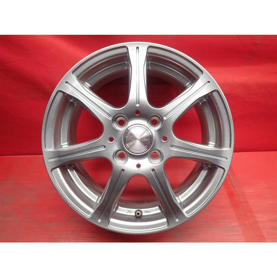 Exceeder エクシーダー EX7 ホイール 4本 14インチ 5.5J-14 PCD100 4穴 +50 ハブ67 フリード グレイス シャトル フィット インサイト aa14の画像