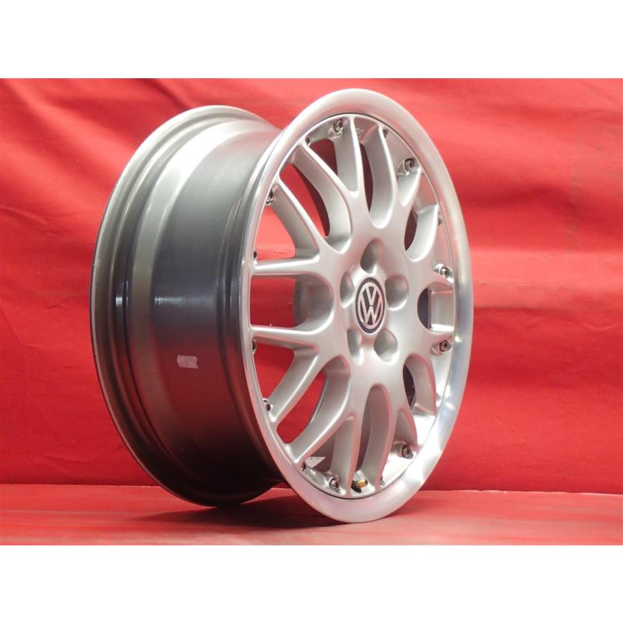 フォルクスワーゲン〉ゴルフ純正BBS 2P☆NEWビートル・ポロ等に