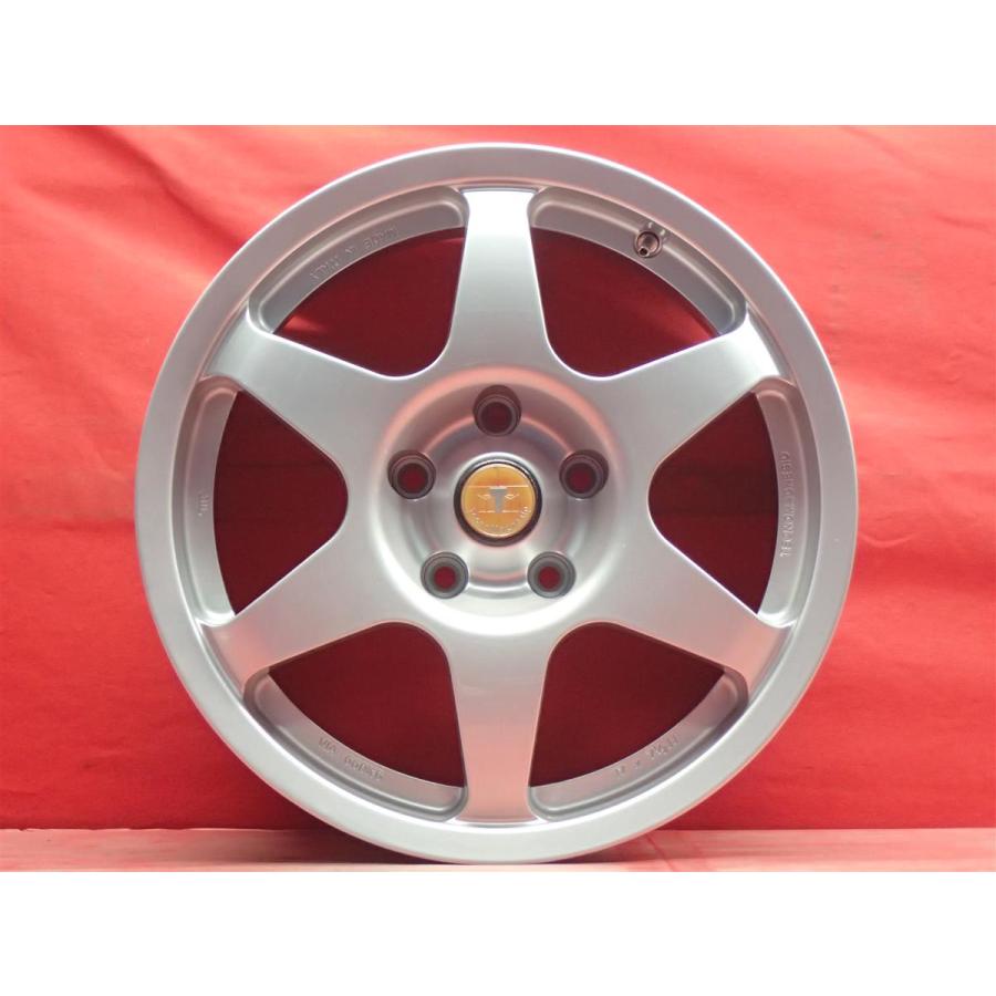 Tecno Magnesio テクノマグネシオ 社外ホイール 17インチ 4本 7.5J5HPCD100約+35 ハブ径57mm VW/ゴルフ等　(VHV787)クレジットカード QRコード決済可能 Tecno Magnesio テクノマグネシオ 社外ホイール 17インチ 4本 7.5