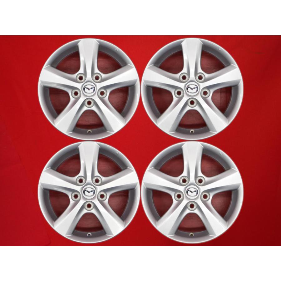 マツダMAZDA〉 アクセラ ( BK 系 ) 後期 純正 15inch☆6J-15 +52.5