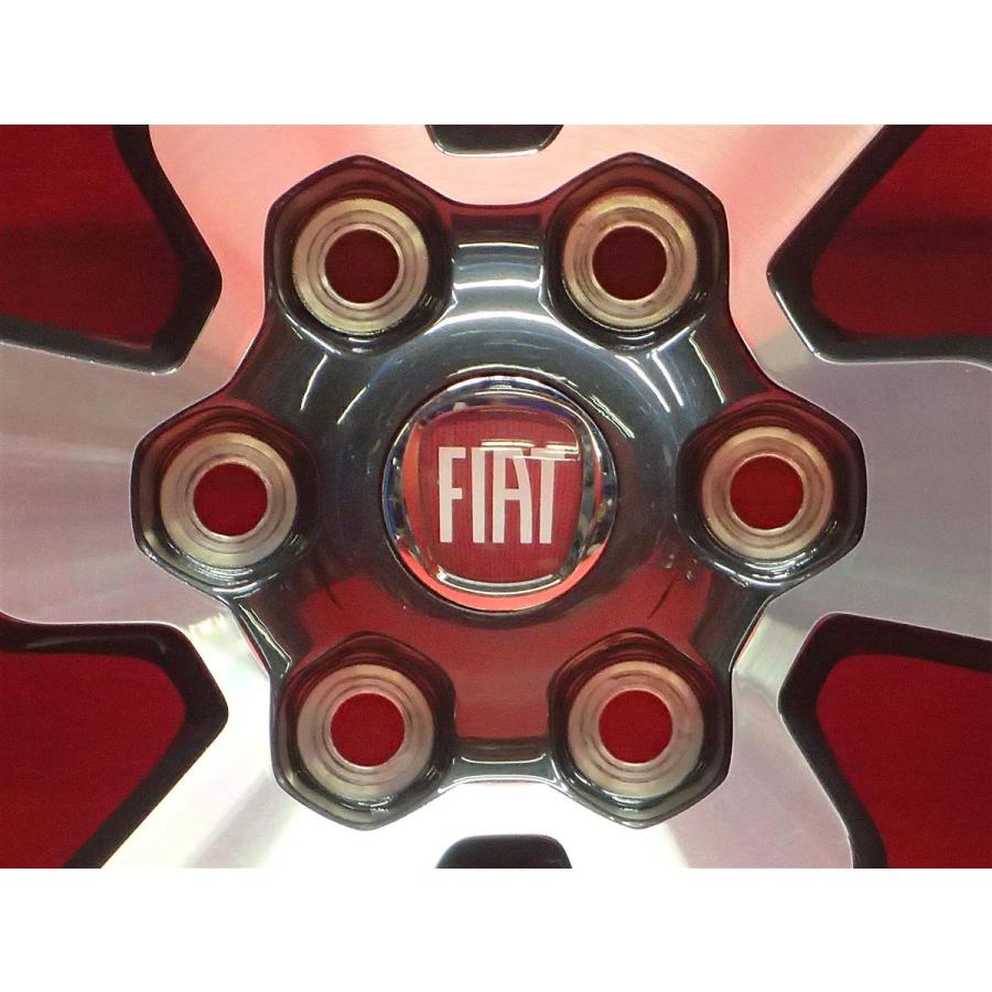 激レア 4本セット】フィアット 純正 6スポーク アルミホイール 中古品