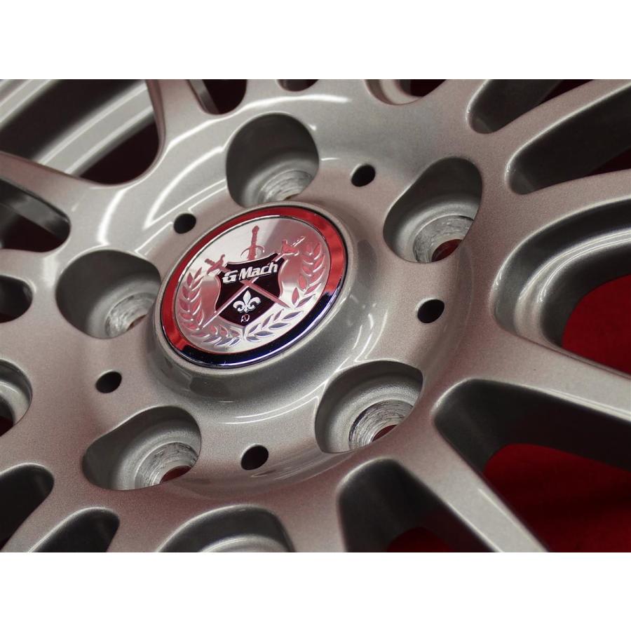 Weds G.Mach ウェッズ ジーマーチ 社外ホイール 15インチ 4本 6J5HPCD114.3+53 ヴォクシー ノア等　(VHV459MY) クレジットカード QRコード決済可能 Weds G.Mach ウェッズ ジーマーチ 社外ホイール 15インチ 4本