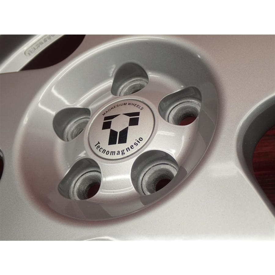 Tecno Magnesio テクノマグネシオ 社外ホイール 17インチ 4本 7.5J5HPCD100約+35 ハブ径57mm VW/ゴルフ等　(VHV787)クレジットカード QRコード決済可能 希少品！Tecnomagnesio テクノマグネシオ ホイール 4本 7.5J-17 PCD120