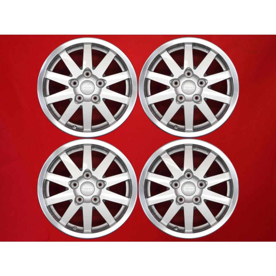 軽量 マツダスピード J66F 15インチ ホイール 4本 ☆ 6.5J-15 + 軽量 マツダスピード J66F 15インチ ホイール 4本 ☆ 6.5J-15 +