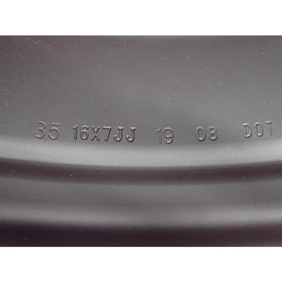 未使用品 4本SET】☆TT DIIスチール 16inch 7J +35 PCD114.3 5穴 ハブ
