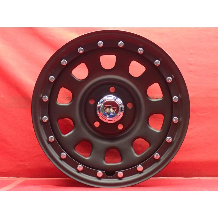 未使用品 4本SET】☆TT DIIスチール 16inch 7J +35 PCD114.3 5穴 ハブ