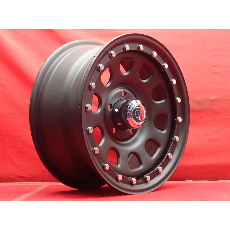 未使用品 4本SET】☆TT DIIスチール 16inch 7J +35 PCD114.3 5穴 ハブ