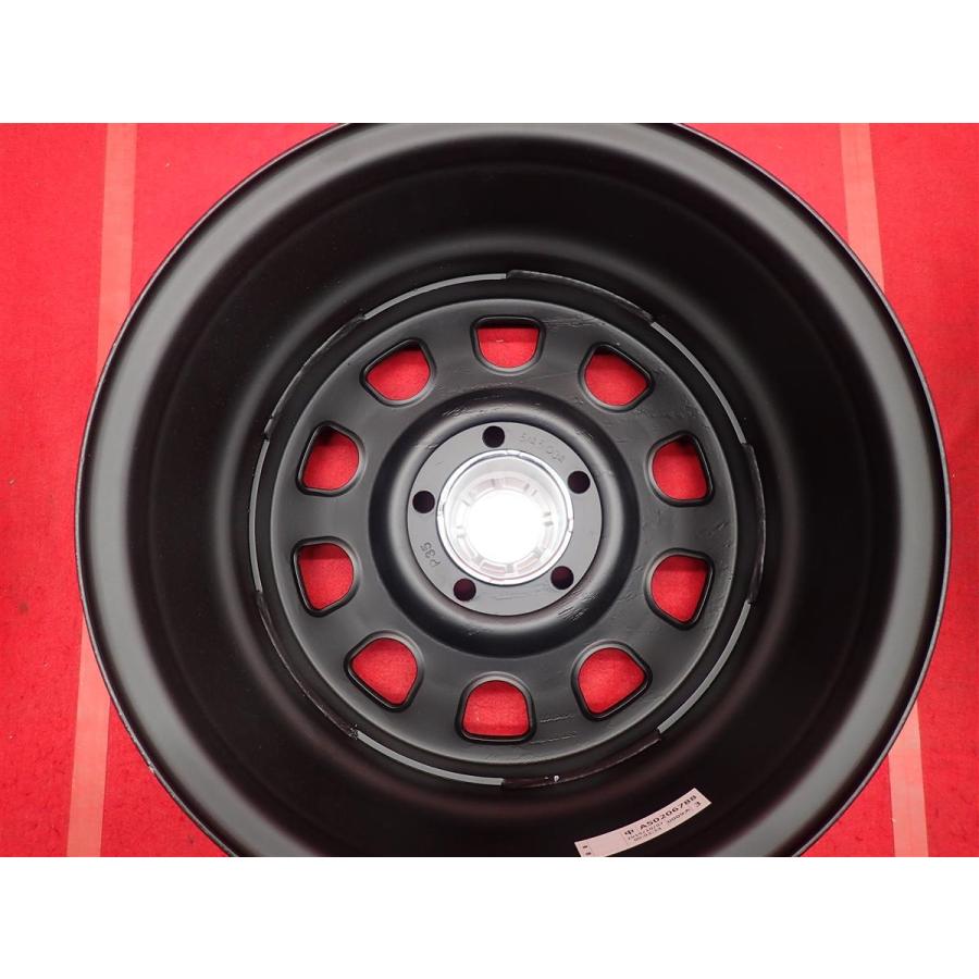 未使用品 4本SET】☆TT DIIスチール 16inch 7J +35 PCD114.3 5穴 ハブ